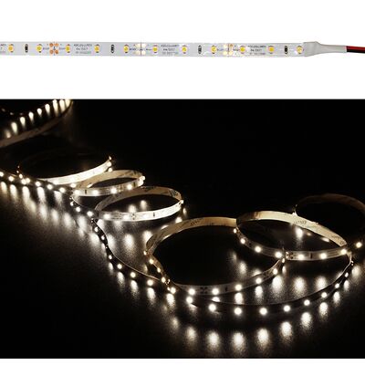 Led Strip Adhesive White PCB 5m12VDC 4.8W/m 2835 60L/m Neutral White IP20