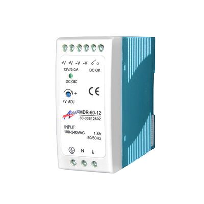 Din Rail Power Supply Unit 220-240VAC/12VDC 60W