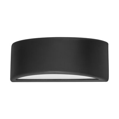 WALL MOUNT FIXTURE PC OVAL UP-DOWN E27 MAX.40W-IP65 GRAPHITE