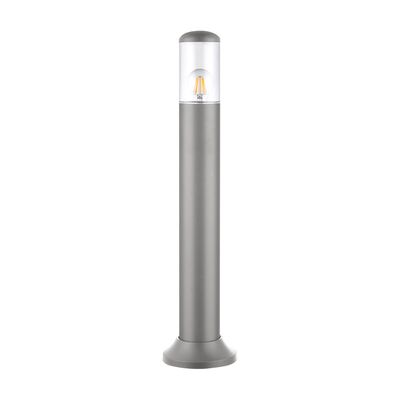ΚΟΛΩΝΑ PC ΚΥΛΙΝΔΡΟΣ Φ91mm h70cm ΝΤΟΥΙ Ε27 IP54 ΓΚΡΙ