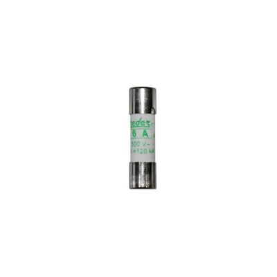 Cylindrical fuse link 10x38 aM 6A 500V