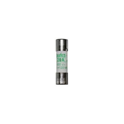 Cylindrical fuse link 10x38 aM 20A 500V
