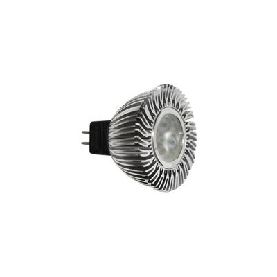 LED ΛΑΜΠΑ ΙΣΧΥΟΣ MR16 ΑΛΟΥΜ 5W 12VAC/DC ΝΤΙΜ.ΕΝ.ΦΑΚΟ 25°ΨΥΧΡΟ