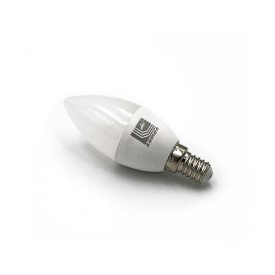 Led Candle Ε14 Matte 230V 5W Cool White