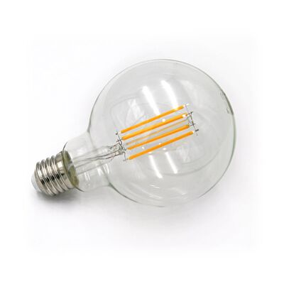 LED ΛΑΜΠΑ COG GLOBE Φ95 ΔΙΑΦΑΝΟ Ε27 10W 230V ΘΕΡΜΟ