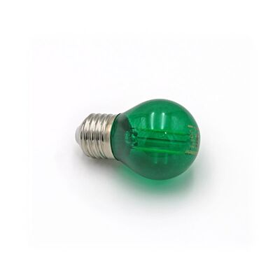 Led COG G45 Ε27 230V 2W Green