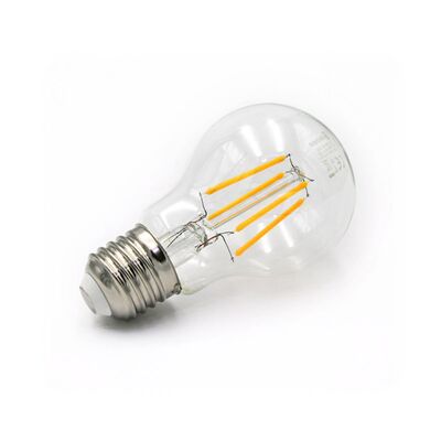 LED ΛΑΜΠΑ COG ΑΧΛΑΔΙ ΔΙΑΦΑΝΟ Ε27 6W 230V ΛΕΥΚΟ