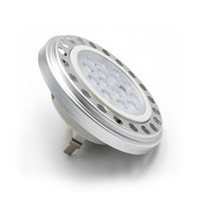 LED ΛΑΜΠΑ ΑΛΟΥΜΙΝΙΟΥ AR111 15W 12VAC/DC 38° 3000Κ ΘΕΡΜΟ