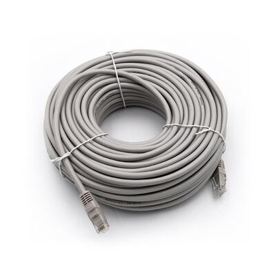 ΚΑΛΩΔΙΟ UTP Cat6 ΧΑΛΚΟΥ(CU) 4x2x7*0.16mm 30m PRO ΓΚΡΙ