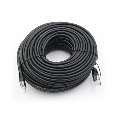 ΚΑΛΩΔΙΟ UTP Cat6 ΧΑΛΚΟΥ(CU) 4x2x7*0.16mm 30m PRO ΜΑΥΡΟ