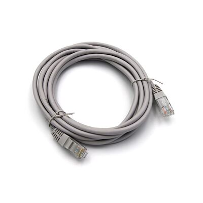 ΚΑΛΩΔΙΟ UTP Cat6 ΧΑΛΚΟΥ(CU) 4x2x7*0.16mm 3m PRO ΓΚΡΙ