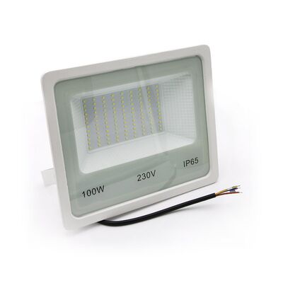 ΠΡΟΒΟΛΕΑΣ LED-SMD 100W 230V 3000K IP65 ΛΕΥΚΟΣ