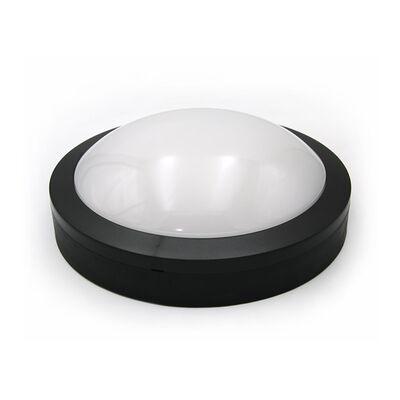 LED CEILING PC ROUND D: 230MM 18W 4000K IP65 BLACK