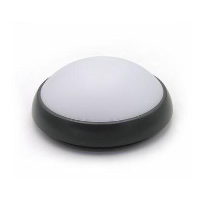 LED CEILING FIXTURE PC ROUND 9W 4000K IP65 GRAPHITE