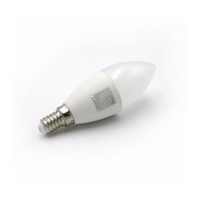 Led Candle Ε14 Matte 230V 7W Cool White