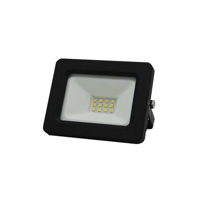 ΠΡΟΒΟΛΕΑΣ LED-SMD 10W 230V 3000K IP65 ΜΑΥΡΟΣ