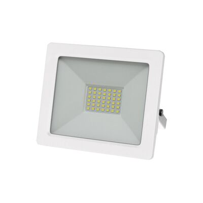 ΠΡΟΒΟΛΕΑΣ LED-SMD 30W 230V 3000K IP65 ΛΕΥΚΟΣ