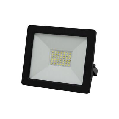 ΠΡΟΒΟΛΕΑΣ LED-SMD 30W 230V 4000K IP65 ΜΑΥΡΟΣ