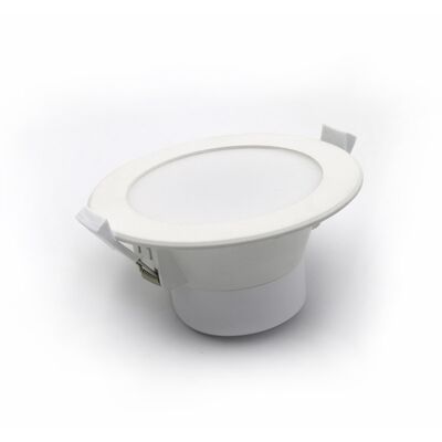 LED ΦΩΤΙΣΤΙΚΟ ΨΕΥΔΟΡΟΦΗΣ ΣΤΡΟΓΓΥΛΟ IP54 14W 3000K 110° ΛΕΥΚΟ