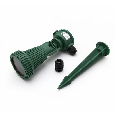 Plastic garden Spot Fitting black GU10 IP54 Green