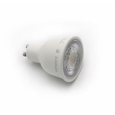 LED ΛΑΜΠΑ GU10 10W ΝΤΙΜΑΡΙΖΟΜΕΝΗ 38° ΛΕΥΚΟ