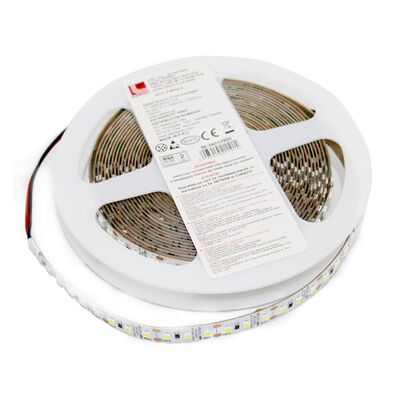 Led Strip Adhesive White PCB 5m12VDC 14.4W/m 2835 138L/m Warm White IP20