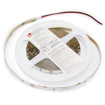 Led Strip Adhesive White PCB 5m12VDC 7.2W/m 2835 60L/m Cool White IP54