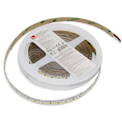 Led Strip Adhesive White PCB 5m 24VDC 18W/m 2835 192L/m Neutral White IP54