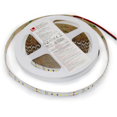 ΤΑΙΝΙΑ LED 5m 24VDC 14.4W/m 2835 140LED/m ΛΕΥΚΟ 4000K IP20