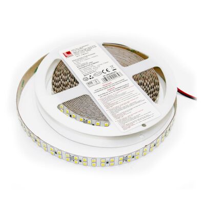 ΤΑΙΝΙΑ LED ΑΥΤ.5m 24VDC 24W/m 252LED/m 2835 ΛΕΥΚO IP54