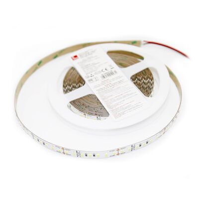 ΤΑΙΝΙΑ LED 5m 24VDC 14.4W/m 2835 140LED/m ΨΥΧΡΟ 6500K IP20