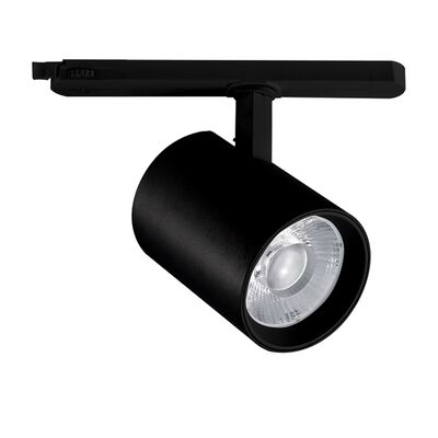 LED TRACK SPOT 20W 230V 4000K 38° BLACK