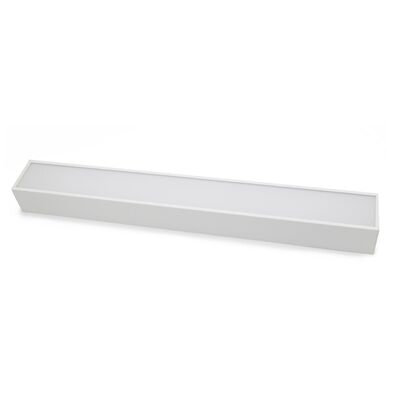 Led aluminum lighting linear 18W 230V 3000K 60cm white