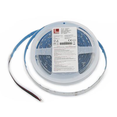 ΤΑΙΝΙΑ COB LED 5m 24VDC 16W/m 896 LED/m RGB+ΛΕΥΚΟ IP54