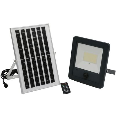 Solar Led floodlight with sensor 100W 1000lm 4000K graphite grey