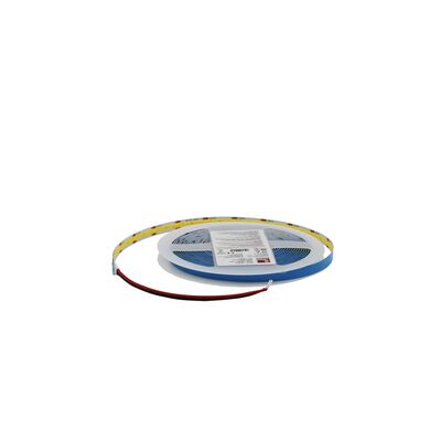 ΤΑΙΝΙΑ COB LED 5m 12VDC 8W/m 320LED/m ΨΥΧΡΟ 6500K IP20
