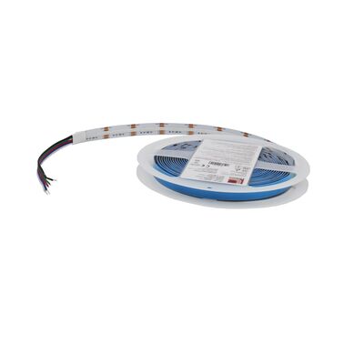ΤΑΙΝΙΑ COB LED 5m 12VDC 11W/m 816LED/m RBG+ΛΕΥΚΟ IP20