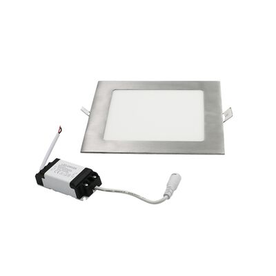 LED ΦΩΤΙΣΤΙΚΑ ΨΕΥΔΟΡΟΦΗΣ ΑΛΟΥΜ.ΤΕΤΡΑΓ.25W 3000K 120°ΣΑΤΙΝΕ