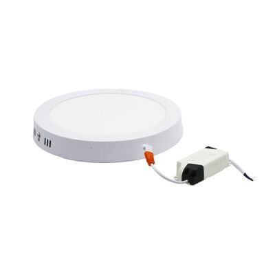 LED ΦΩΤΙΣΤΙΚΟ ΟΡΟΦΗΣ ΑΛΟΥΜΙΝΙΟΥ ΣΤΡΟΓΓΥΛΟ 18W 4000K ΛΕΥΚΟ