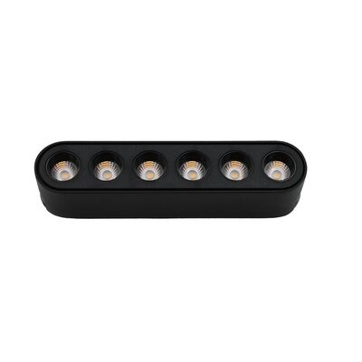 LED ΦΩΤΙΣΤΙΚΟ ΡΑΓΑΣ ΜΙΝΙ 6W 40VDC 36° 3000K ΜΑΥΡΟ
