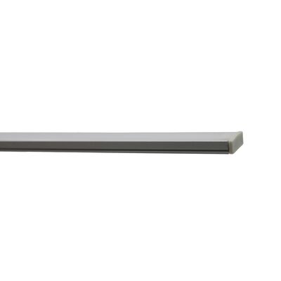 SYP-RD07 2m aluminum led profile L:2m W:17.4mm  H:7mm SET WITH 2 END CAPS AND FROSTED (MAT) COVER