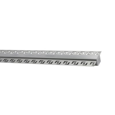 Trimless Recessed Led profile narrow size for led strips max W:11mm SET WITH 2 END CAPS AND FROSTED (MAT) COVER