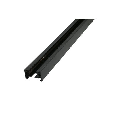 SURFACE TRACK RAIL 1phase  2M BLACK WITH POWER CONNECTOR&END CAP