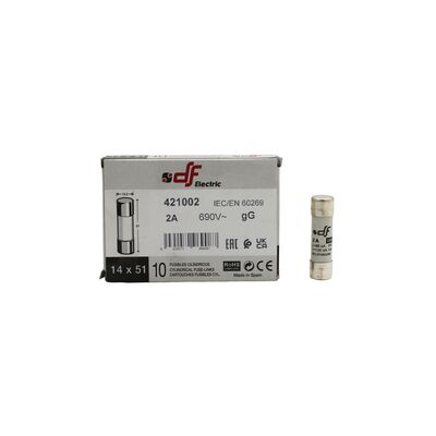 ΦΥΣΙΓΓΙΑ ΚΥΛΙΝΔΡΙΚΑ 14x51mm 2Α Gg DF