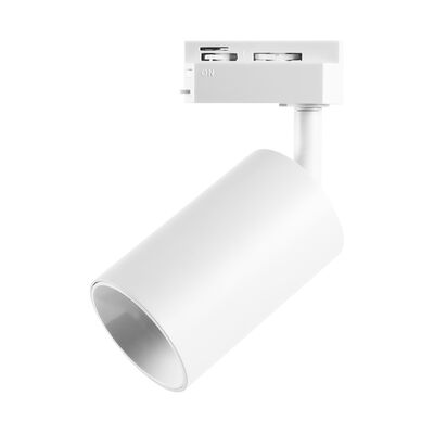 ΣΠΟΤ ΑΛΟΥΜΙΝΙΟΥ ΡΑΓΑΣ 1ΦΑΣΗΣ GU10 ΜΟΝΟ ΛΕΥΚΟ