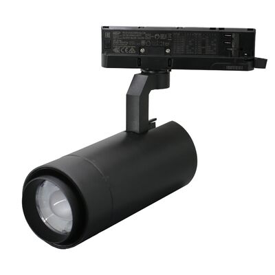 LED ΣΠΟΤ ΡΑΓΑΣ 4ΓΡΑΜΜΩΝ ΡΥΘΜΙΖΟΜΕΝΟ ΝΤΙΜΑΡΙΖ.20W 230V 3000K ΜΑΥΡΟ