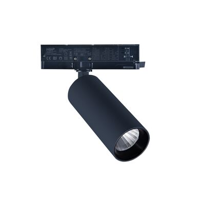 LED ΣΠΟΤ ΡΑΓΑΣ 4 ΓΡΑΜΜΩΝ 10W ΝΤΙΜΑΡΙΖΟΜΕΝΑ 230V 4000K 36°ΜΑΥΡΟ