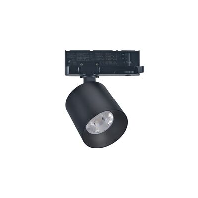 LED ΣΠΟΤ ΡΑΓΑΣ 4 ΓΡΑΜΜΩΝ 30W ΝΤΙΜΑΡΙΖΟΜΕΝΑ 230V 3000K 38°ΜΑΥΡΟ