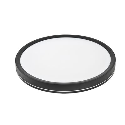 LED ΠΛΑΦΟΝΙΕΡΑ PC SIDELIT 300mm 32W CCT IP40 ΜΑΥΡΗ