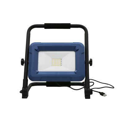 ΠΡΟΒΟΛΕΑΣ LED ΦΟΡΗΤΟΣ ΕΠΑΝΑΦΟΡΤΙΖΟΜΕΝΟΣ 25W 4000K ΜΠΛΕ